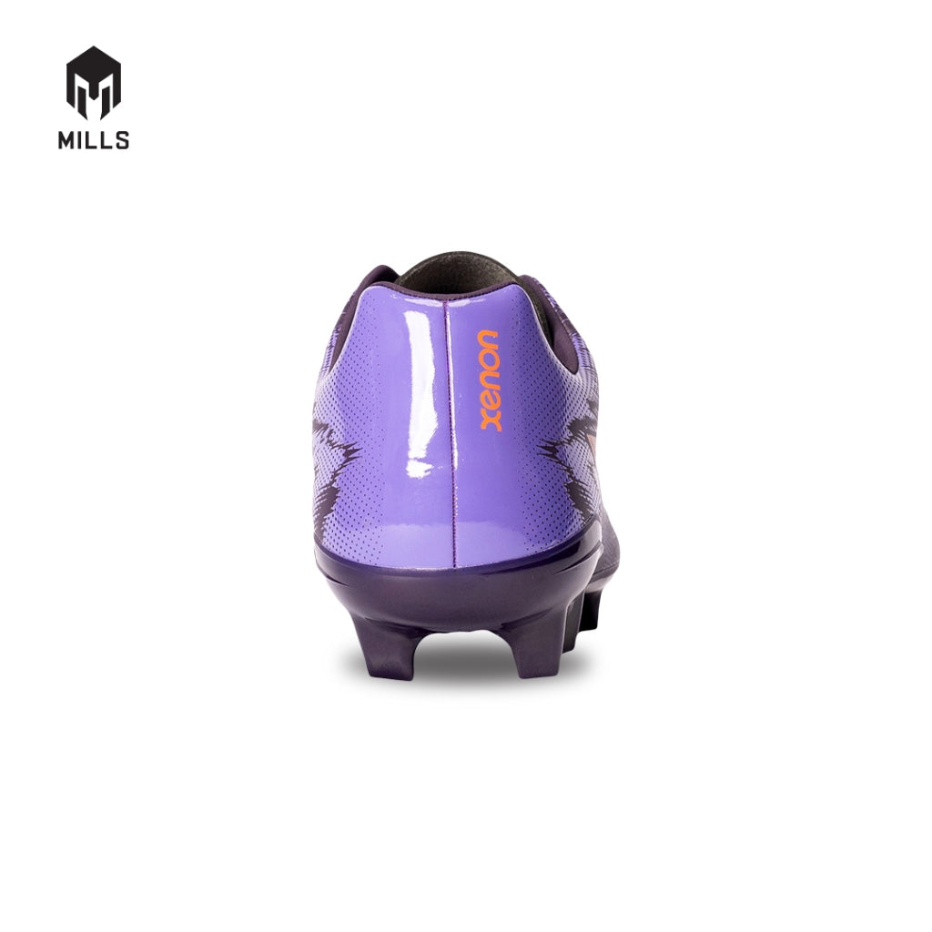 MILLS Sepatu Sepakbola Xenon FG Purple / Orange 9302303