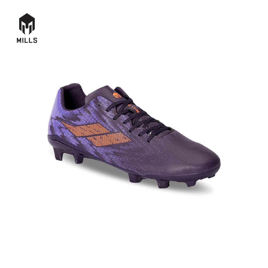 MILLS Sepatu Sepakbola Xenon FG Purple / Orange 9302303