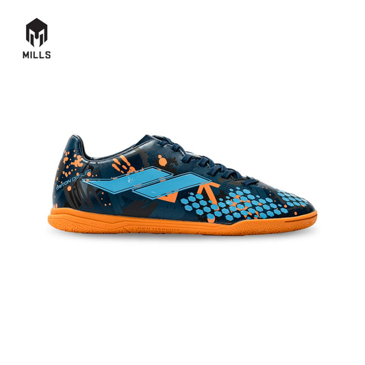 MILLS Sepatu Futsal TRITON Deisler 1.1 JR In Insigna Doodles / Orange 9800402