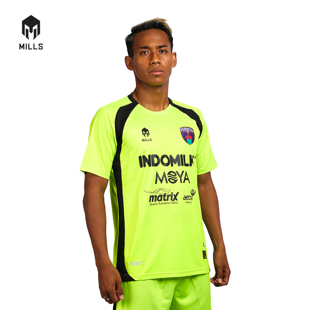 MILLS Persita FC Away Jersey GK Player Issue 1266TG Green Stabilo