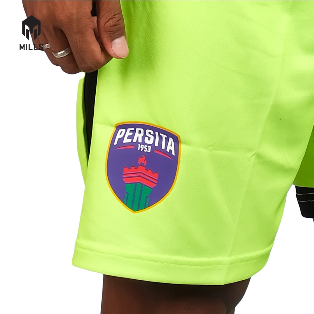 MILLS Celana Persita FC Away GK Short 3181TG Green Stabilo