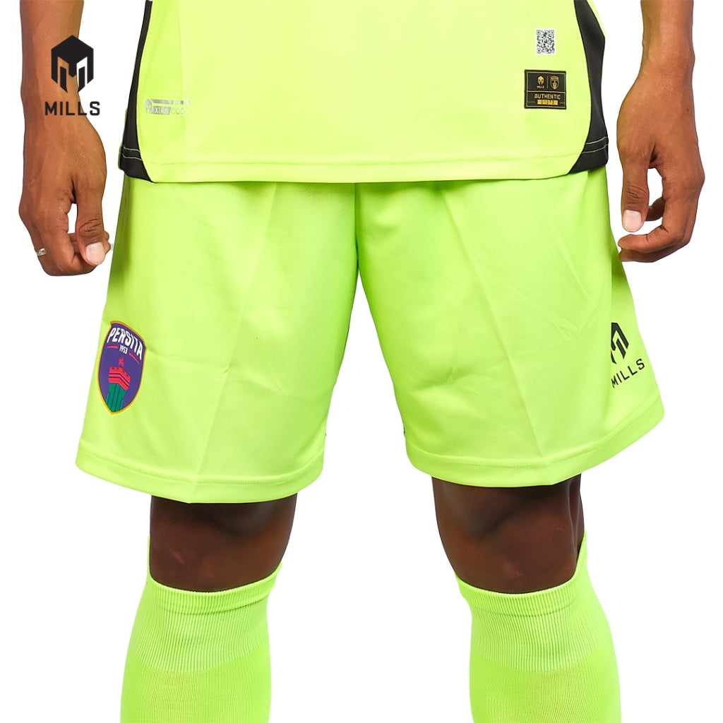 MILLS Celana Persita FC Away GK Short 3181TG Green Stabilo