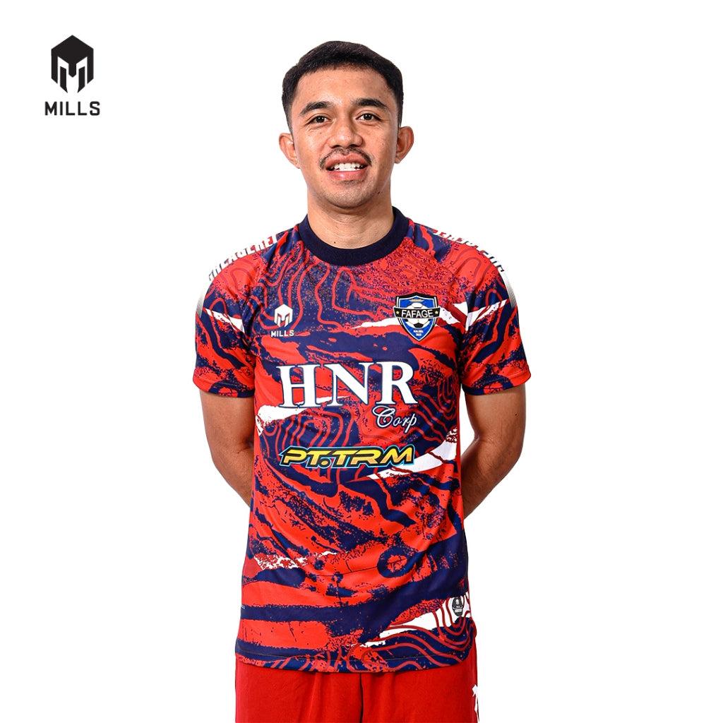 MILLS Fafage Fourth Futsal Jersey Red 1343