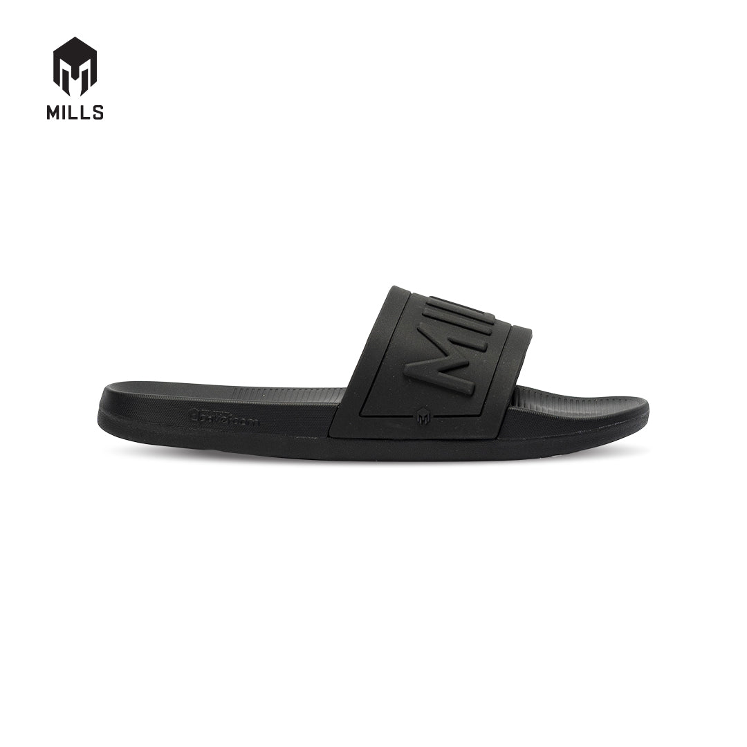 MILLS Sandal Hopper Go Slides All Black 9901002