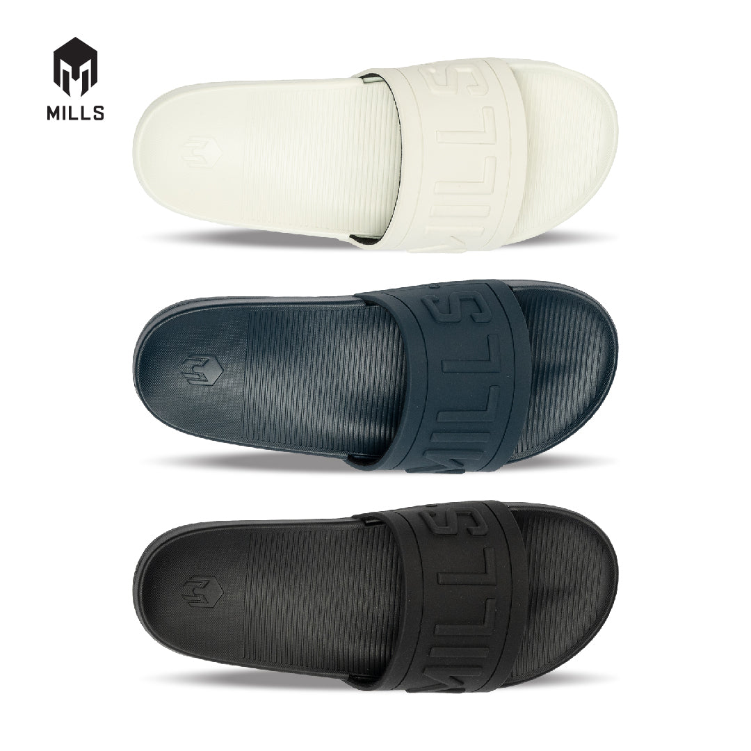 MILLS Sandal Hopper Go Slides All Black 9901002