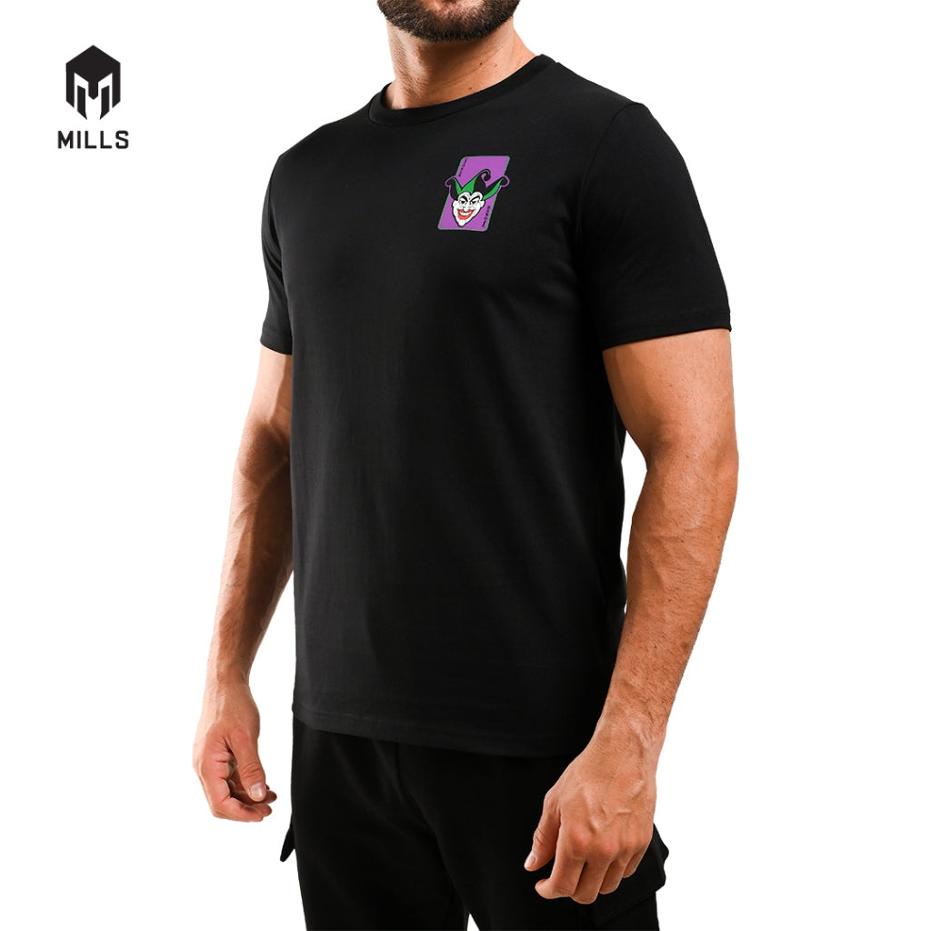 MILLS Joker Cotton T-Shirt 1.0 Black 21022DC