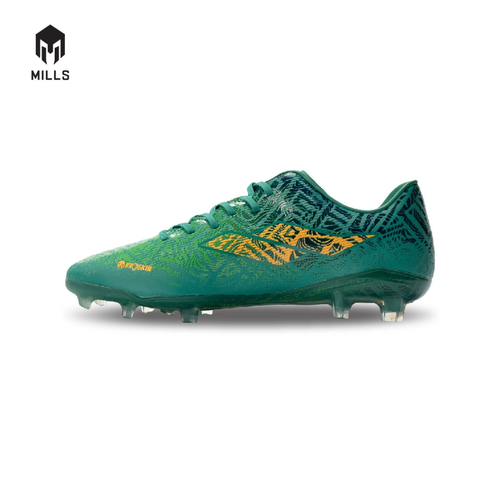 MILLS Sepatu Sepakbola Xyclops Shade FG Green/Yellow 9301803