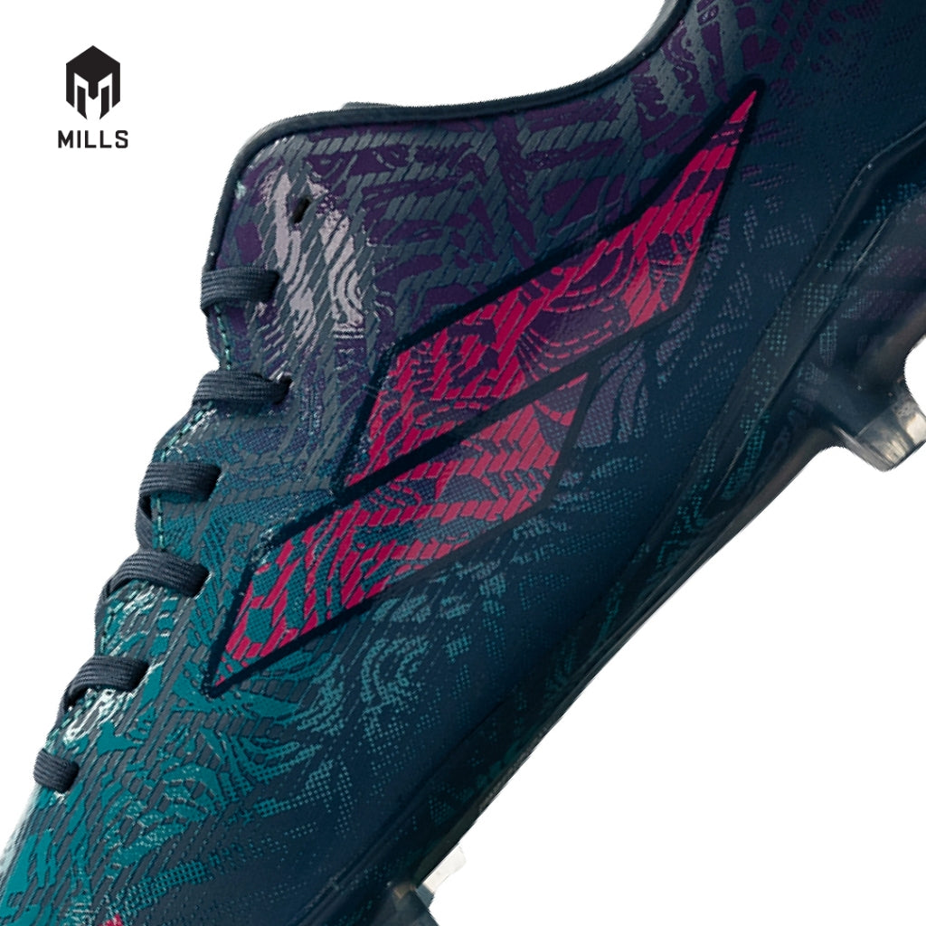 MILLS Sepatu Sepakbola Xyclops Shade FG Navy/Tosca/Magenta 9301804