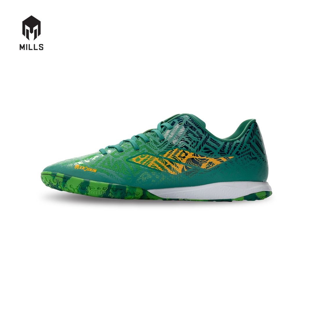 MILLS Sepatu Futsal Xyclops Shade In Green / Yellow 9401321