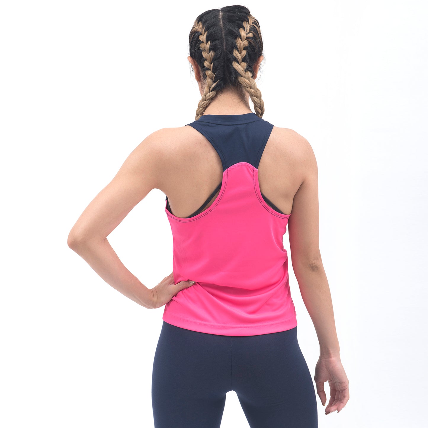 MILLS GYM AND RUNNING LADIES SLEEVE LESS TORQ 6004