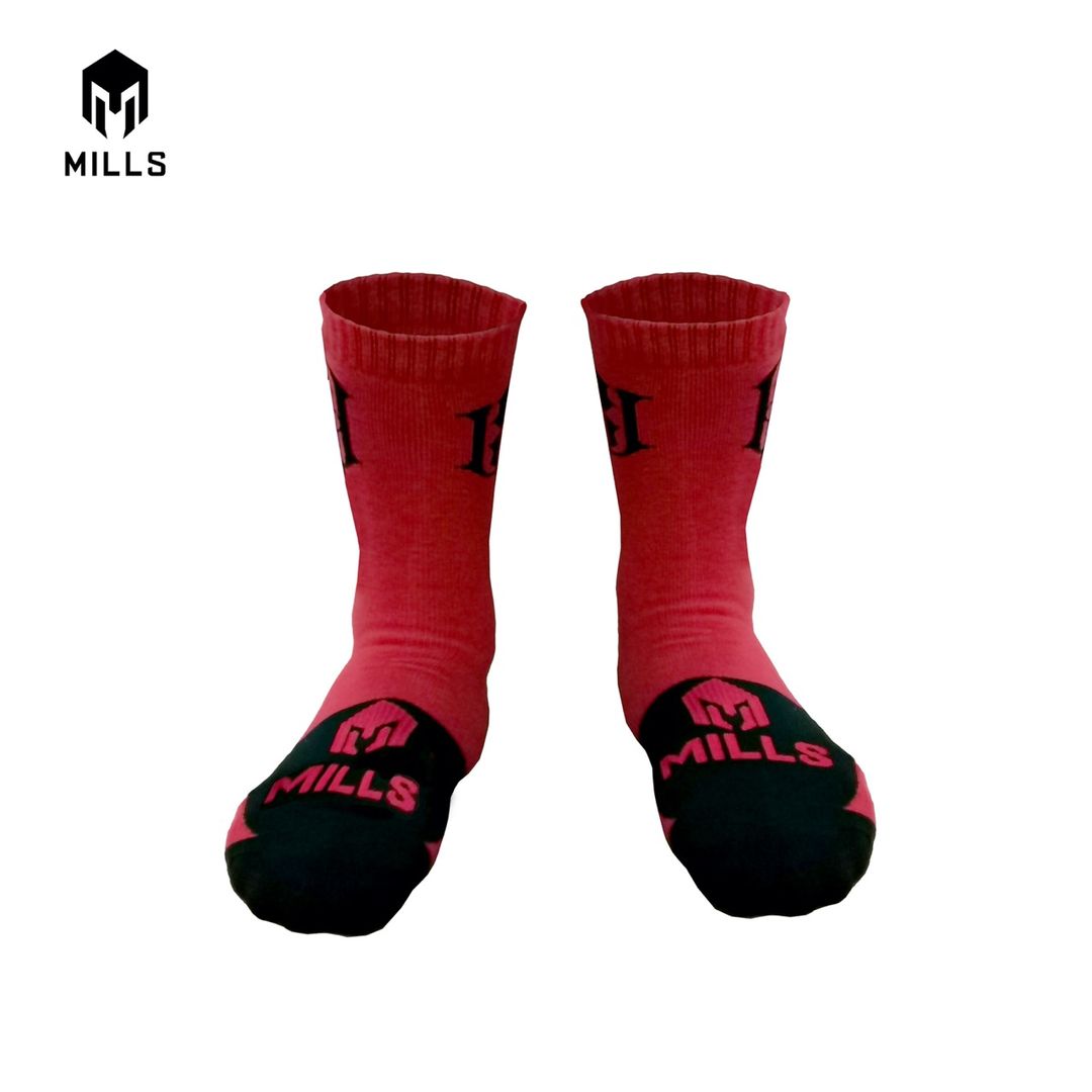 MILLS Kaos Kaki Basketball Quarter Socks BU A1 3001