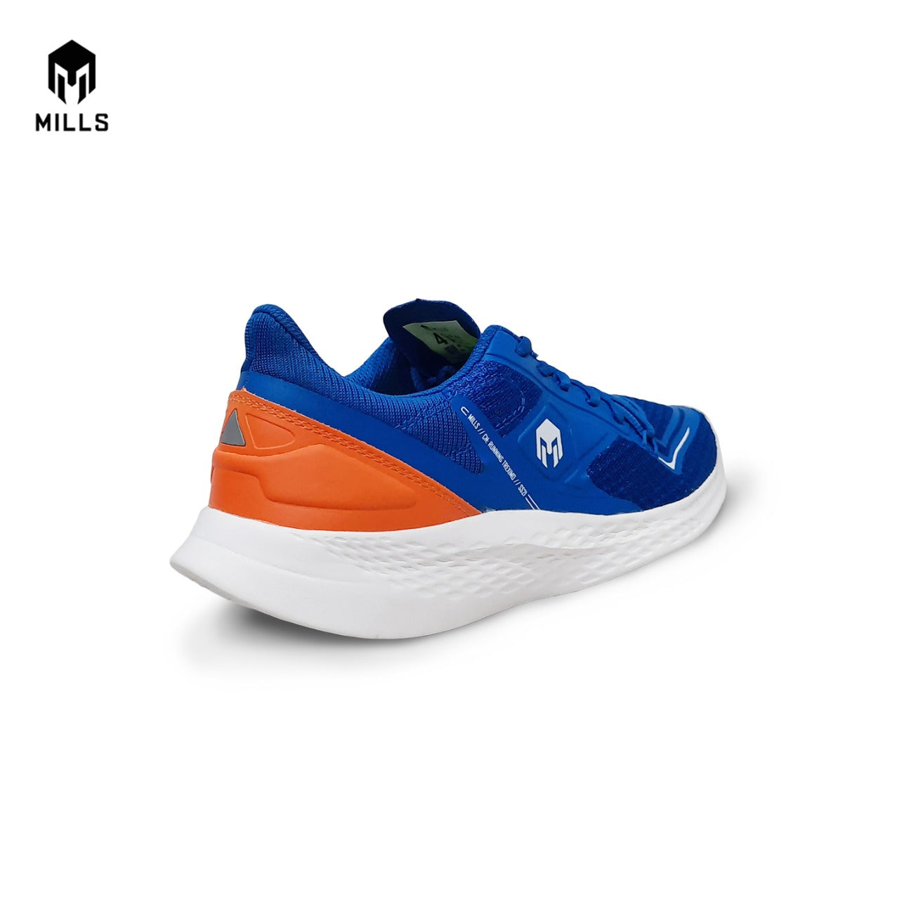 MILLS SEPATU LARI RUNNING SHOES TREXIMO OMEGA OCEAN BLUE/ORANGE 9100104