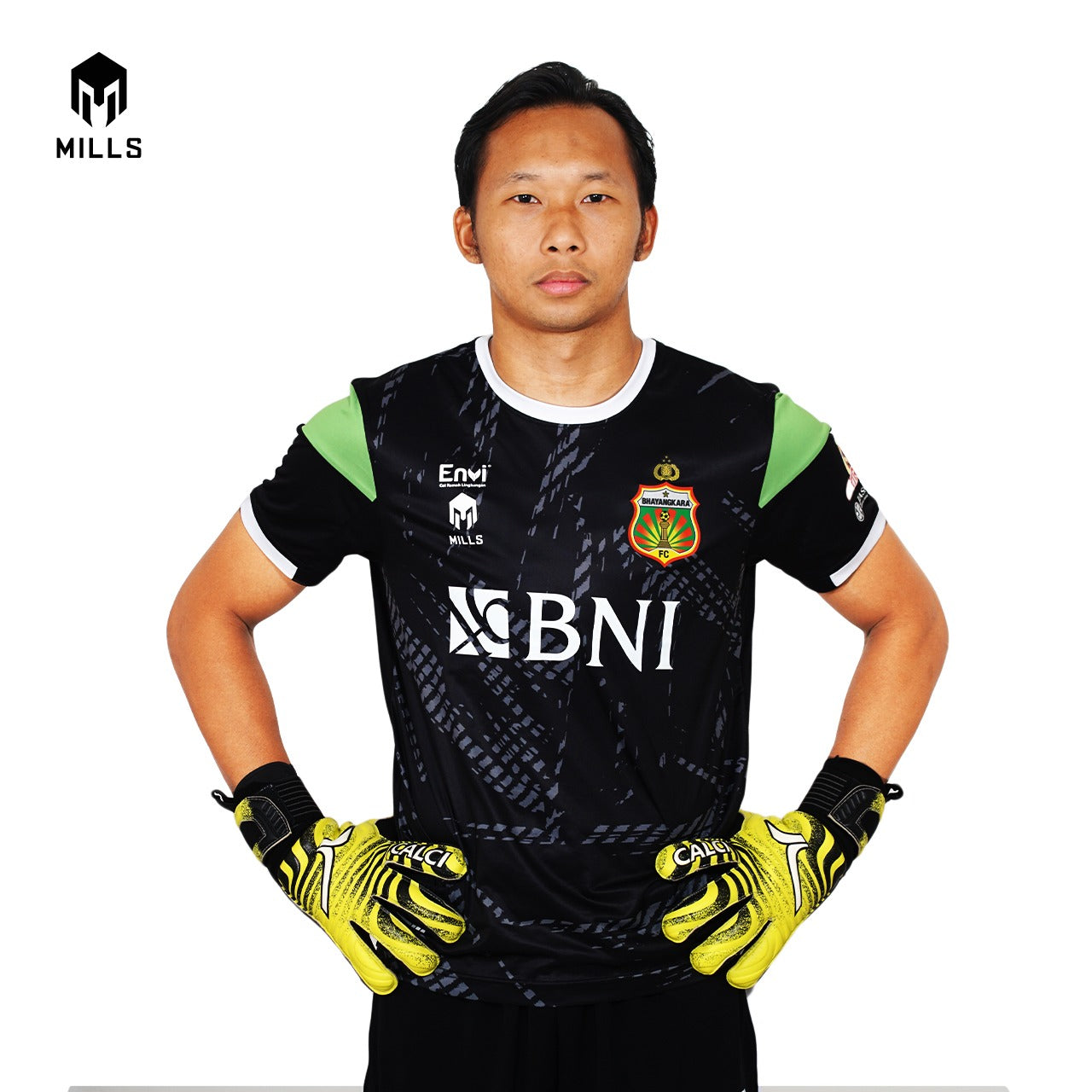 MILLS BHAYANGKARA FC GK HOME JERSEY BLACK 1067BFC