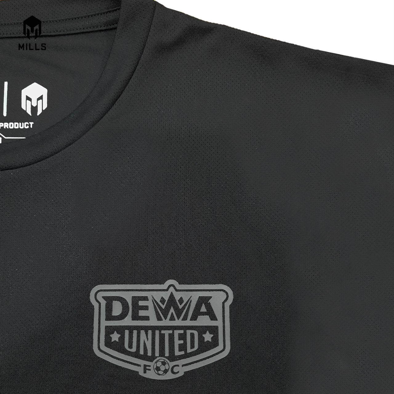 MILLS DEWA UNITED FC T-SHIRT 29005DUFC BLACK