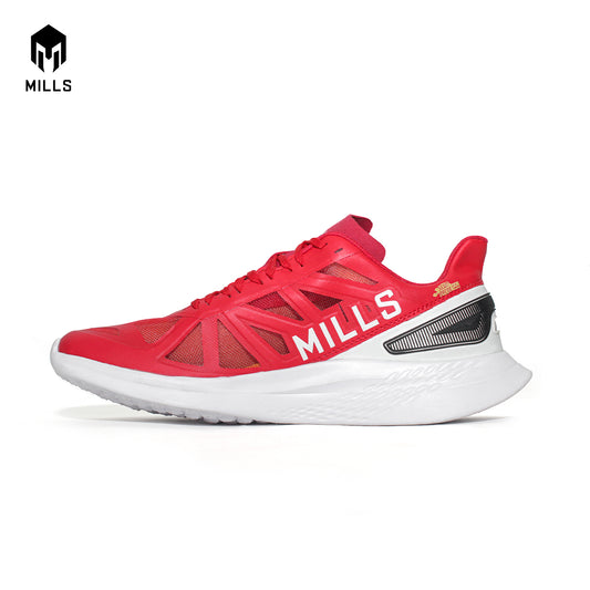 MILLS SEPATU LARI RUNNING SHOES TREXIMO SAGA RED/WHITE/ BLACK 9100303