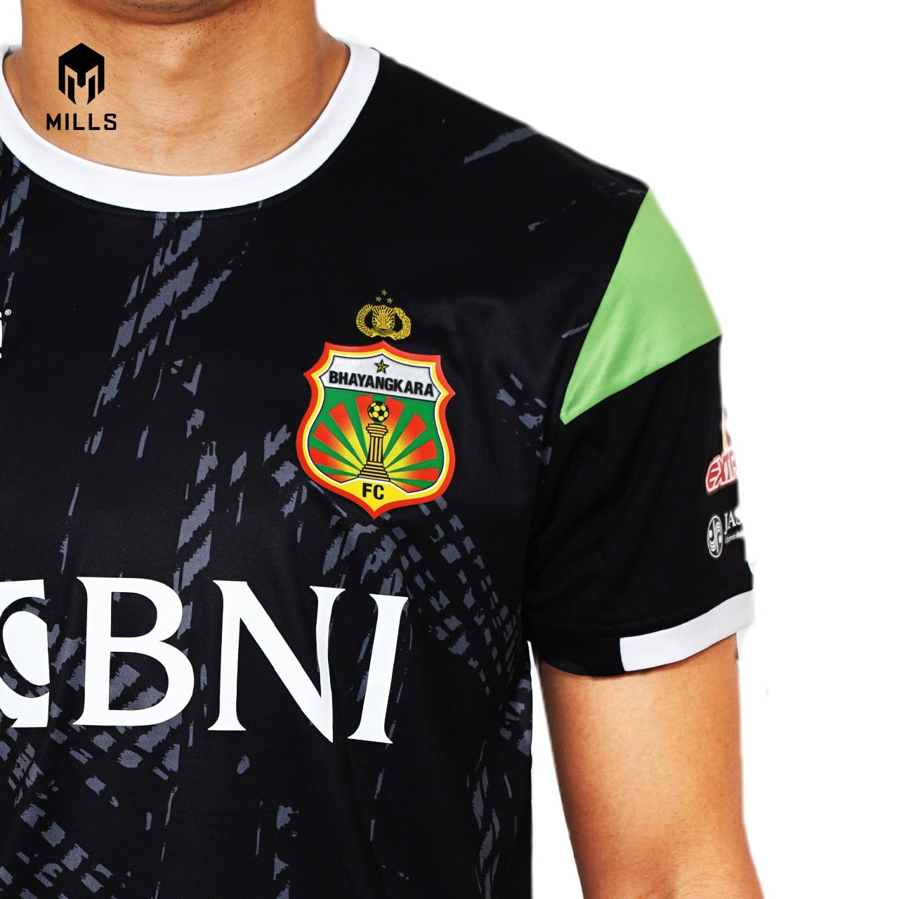 MILLS BHAYANGKARA FC GK HOME JERSEY BLACK 1067BFC