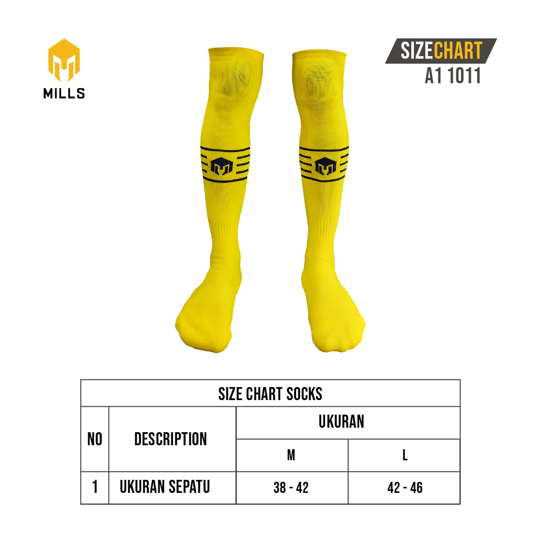 MILLS KAOS KAKI OLAHRAGA SOCCER SOCKS A1 1011 VARIANT COLOR 2