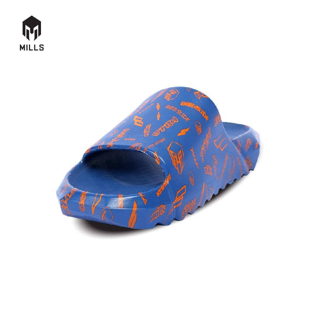 MILLS Sandal Metaslide Graffiti Navy / Orange 9900801