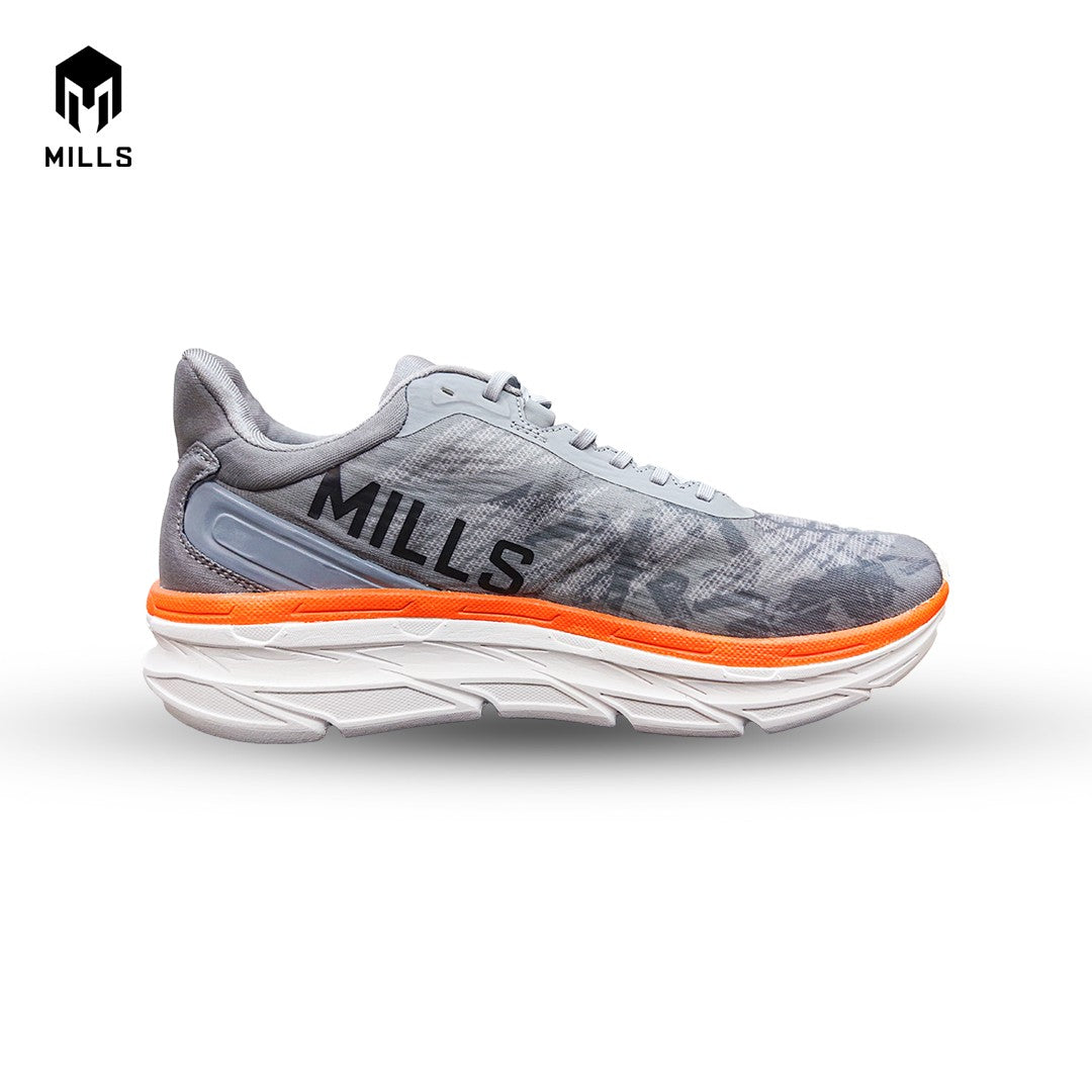 Mills Sepatu Enermax Cushion Grey / Orange / White 9101003