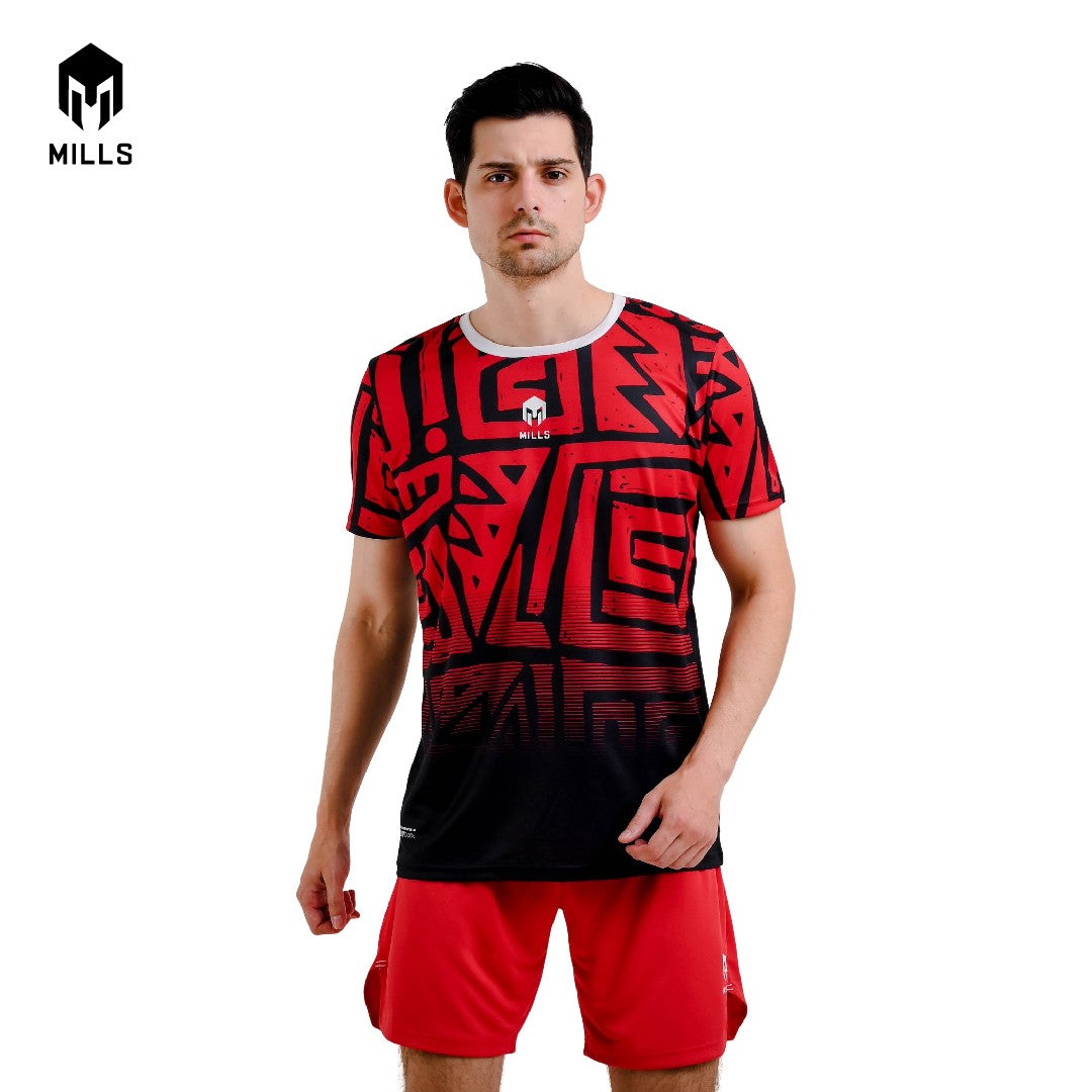 MILLS Baju Olahraga Jersey Sepakbola Football Futsal Soccer Jersey Shade 1228