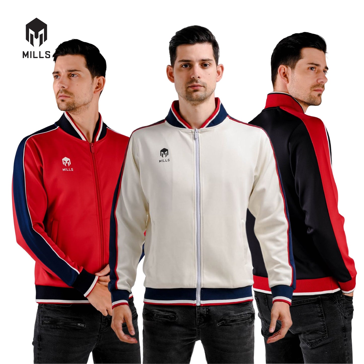 MILLS Jaket Olahraga Sarta Varsity Jacket 8056