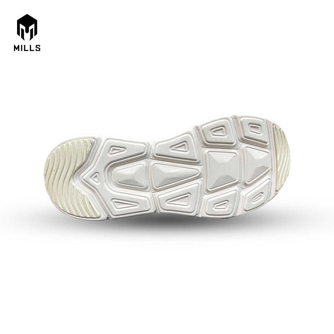 Mills Sepatu Lari Running Shoes Enermax Cushion Grey / Orange / White 9101003