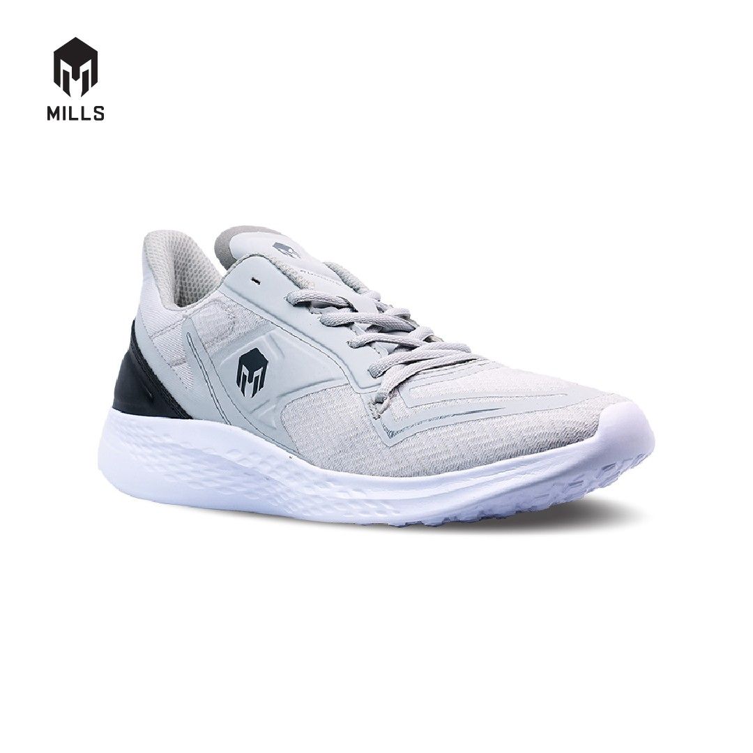 MILLS Sepatu Lari Running Shoes Treximo Omega LT. Grey / Black 9100108