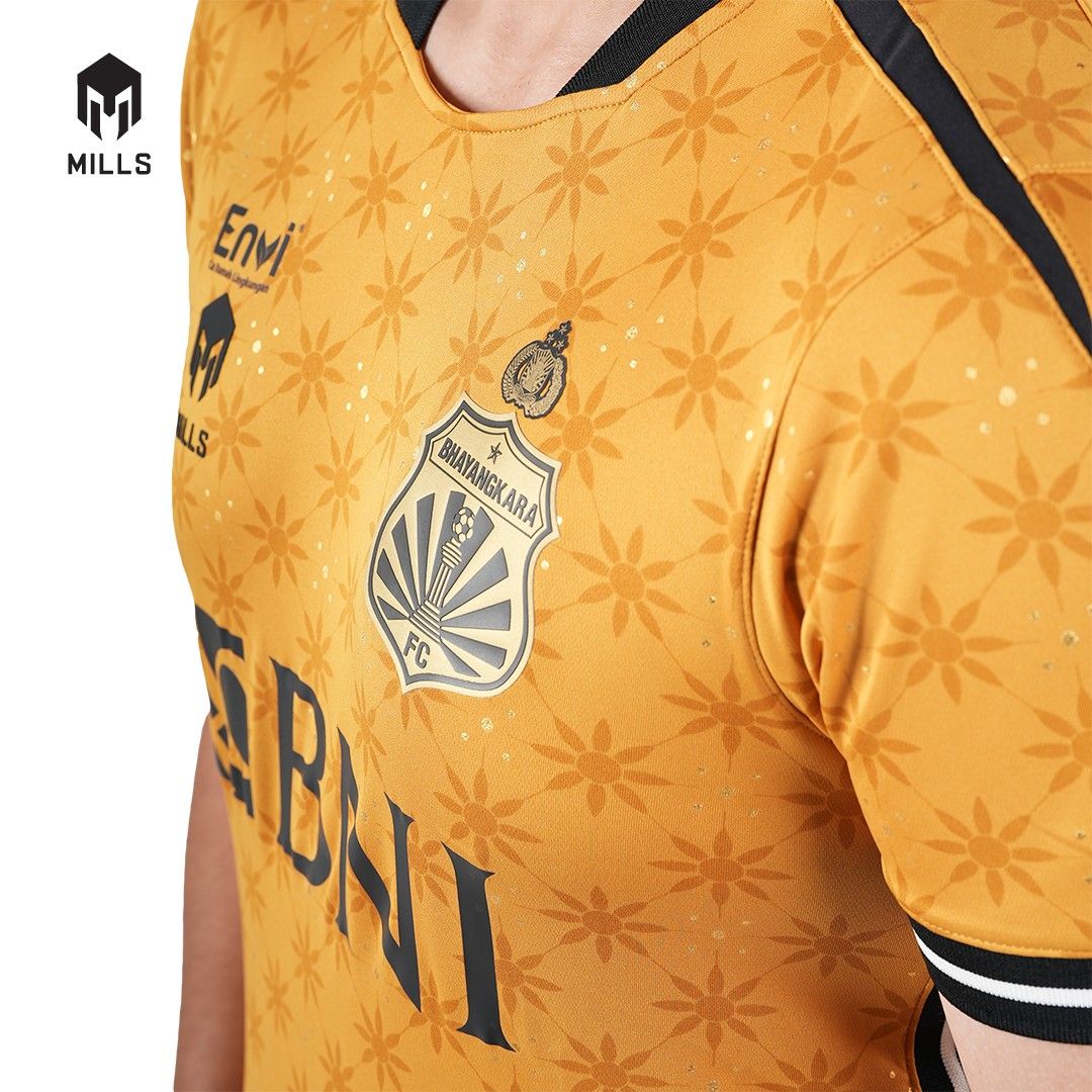 MILLS Bhayangkara FC Home Jersey Player Issue Gold 1291BC