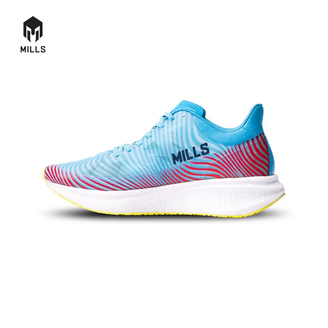 Mills Sepatu Enermax Dynaplate LT. Blue / White / Neon 9100704