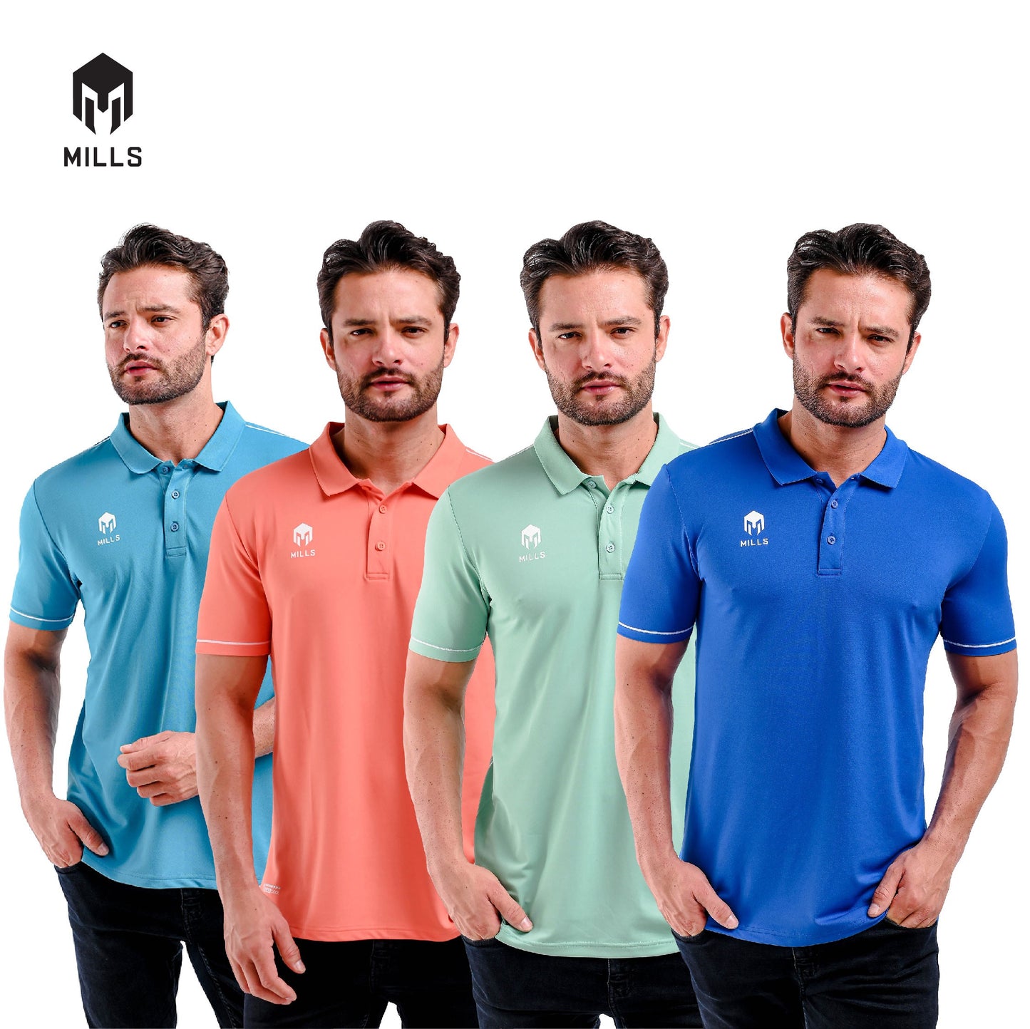 MILLS Polo Shirt Sport Style Revenge 2.0 17046